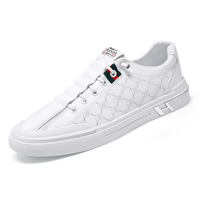 Damen Sneaker Modisch Prägungsmuster Schwarz