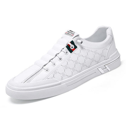 Damen Sneaker Modisch Prägungsmuster Schwarz