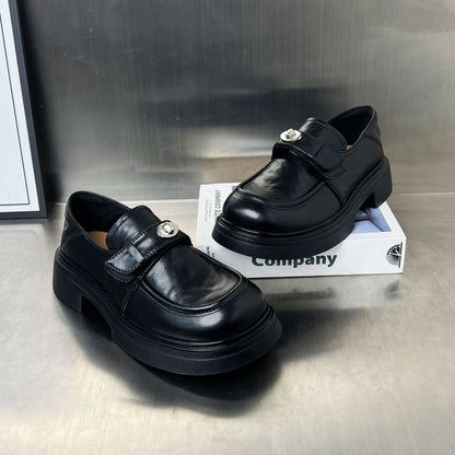 Elegante Damen Mokassins mit Schnallenverschluss Modern