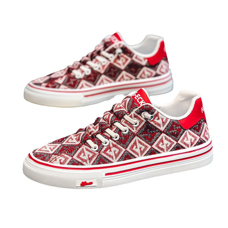 Damen Sneaker Modern Grafik Design Trendy
