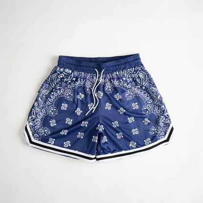 Herren Sportshorts mit Druck Trendig Sommer Shorts