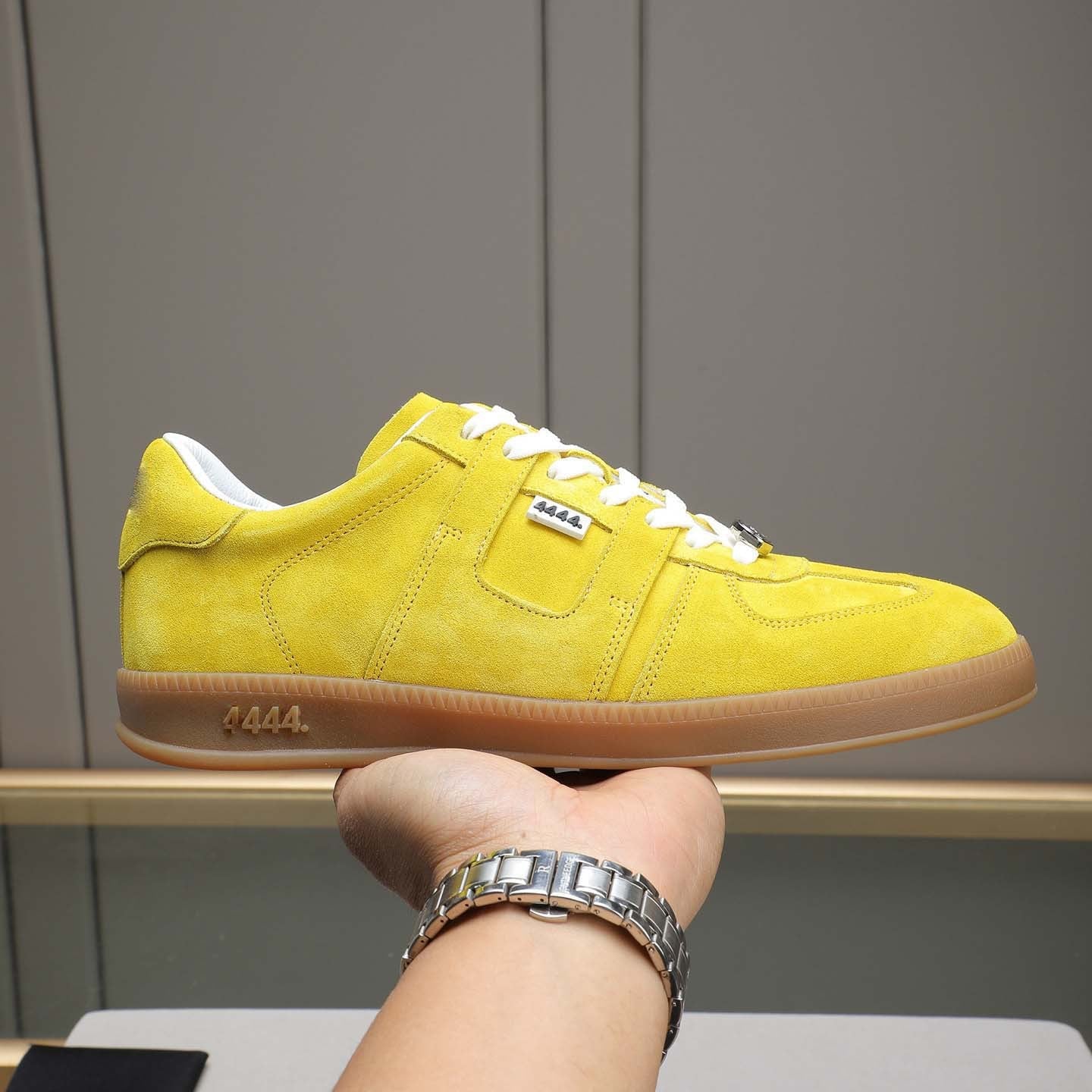 Damen Sneaker Weiches Wildleder Bequem Laufsohle