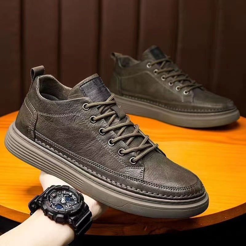 Damen Sneaker Hochwertig Bequem mit dicker Sohle
