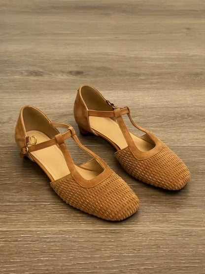 Damen Ballerinas Velours Sling Schuhe Komfortabel