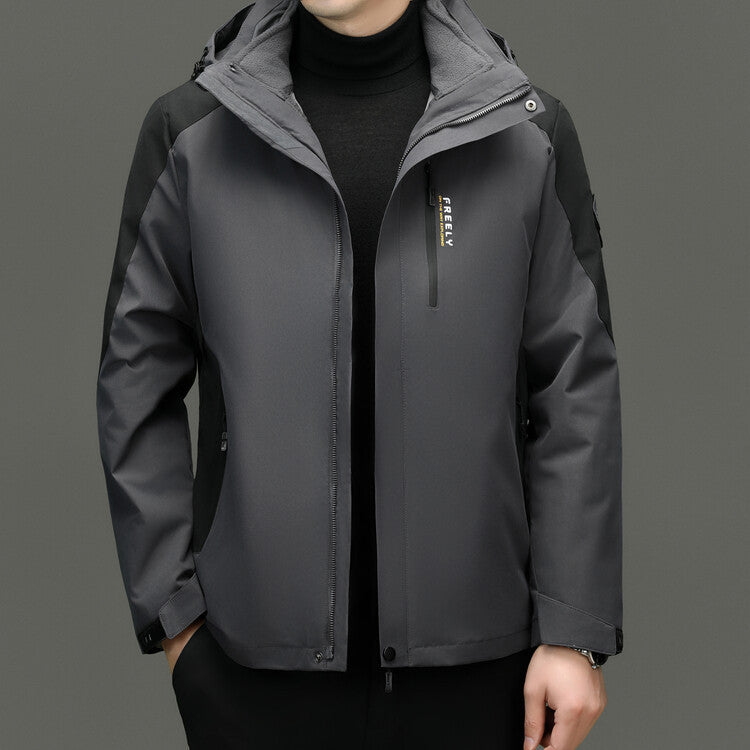 Herren Outdoorjacke Wasserabweisend Winddicht Funktionell