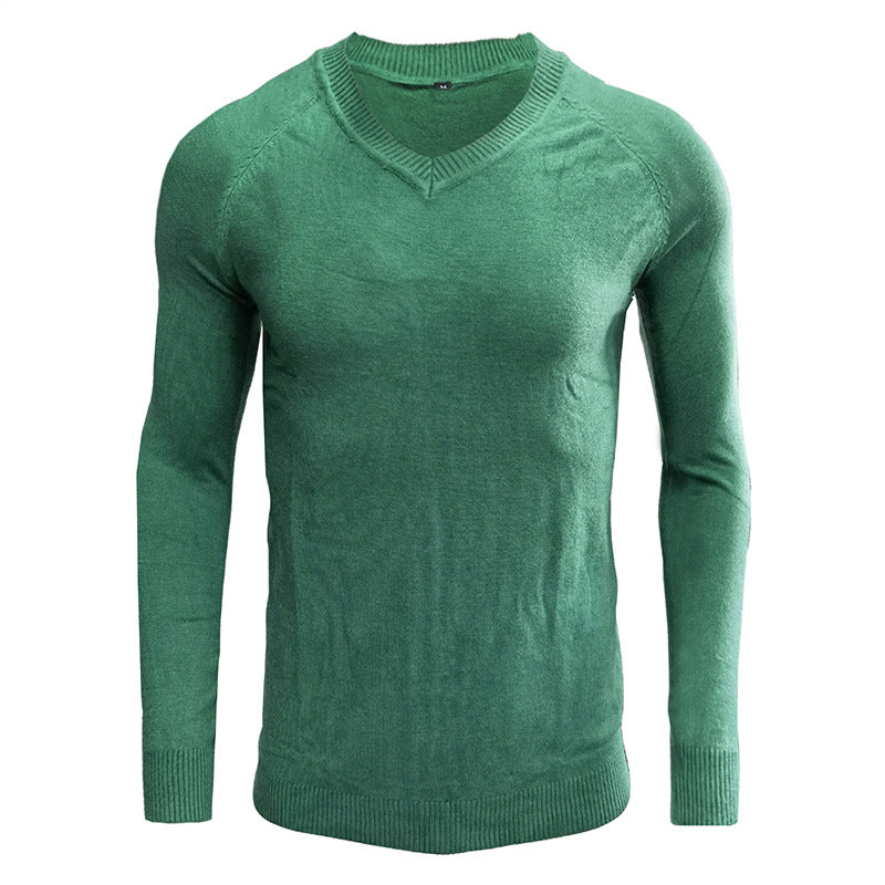Herren Feinstrick Pullover V-Ausschnitt Modern Elegent