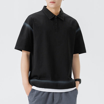 Herren Poloshirt Modern atmungsaktiv Trendig