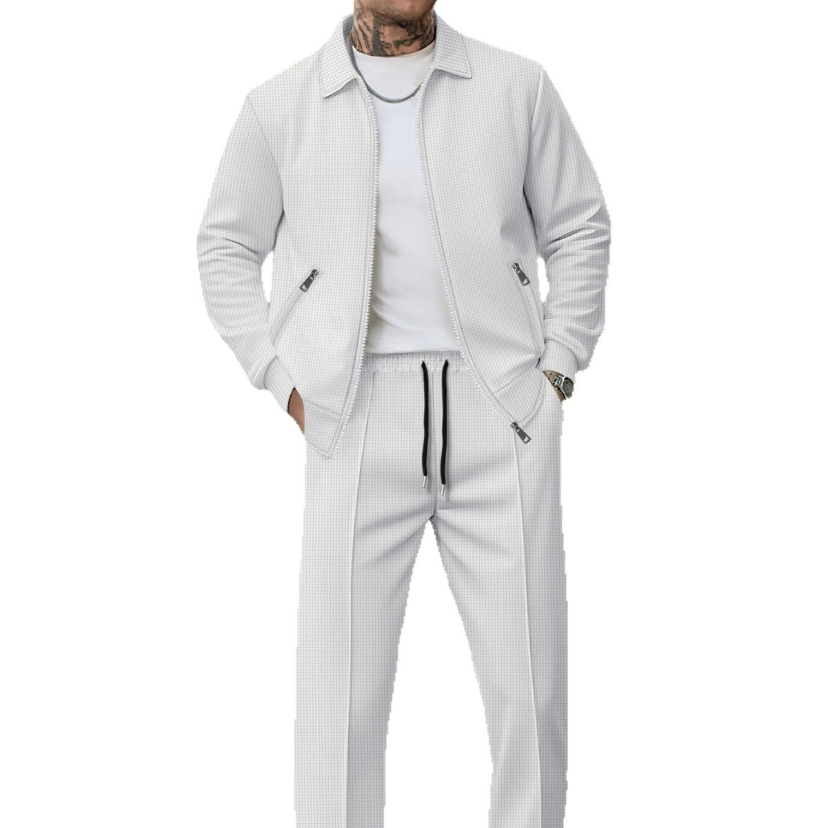 Herren Sportjacke Elegant mit Hose Modern