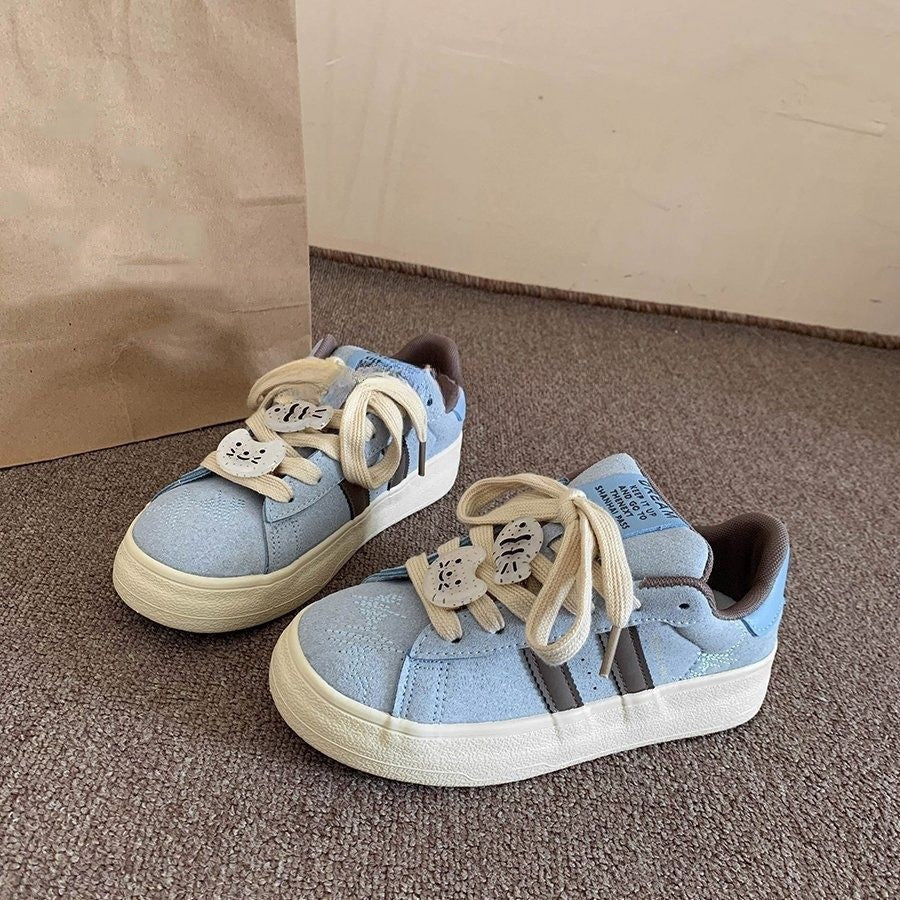 Damen Sneaker Sportlich Weich Modern