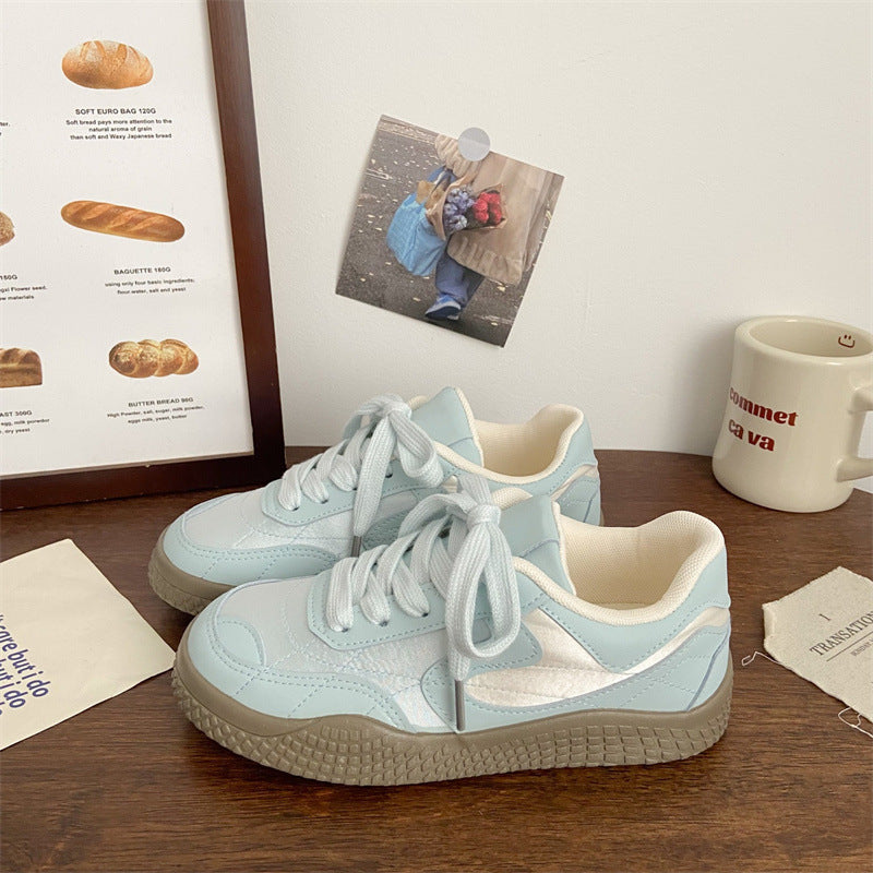 Damen Schnürsneaker Weich Komfortabel Rutschfest