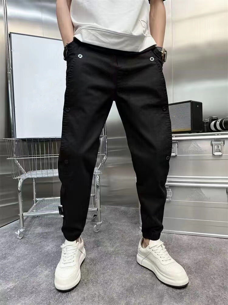 Herren Cargo-Hose Modern Elastisch Mit vielen Taschen