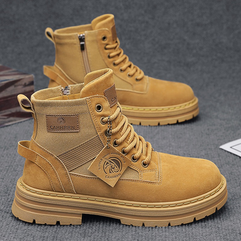 Damen Stiefel High-Top Robust Schnellschnürung Winter