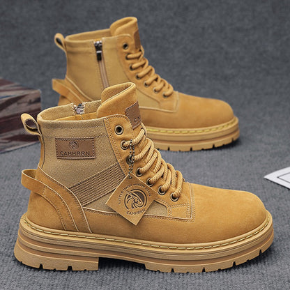 Damen Stiefel High-Top Robust Schnellschnürung Winter