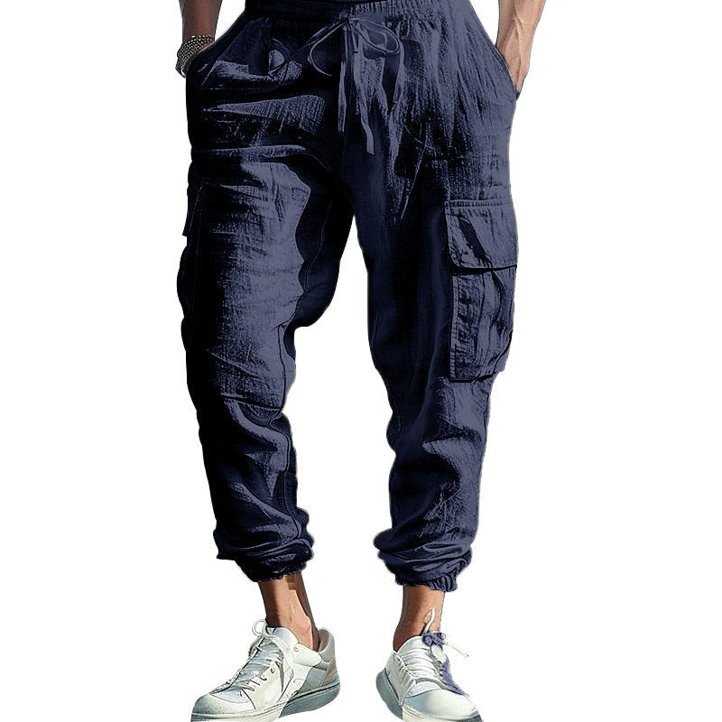 Herren Cargo-Hose Lässig Bequem Mit Taschen