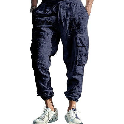 Herren Cargo-Hose Lässig Bequem Mit Taschen
