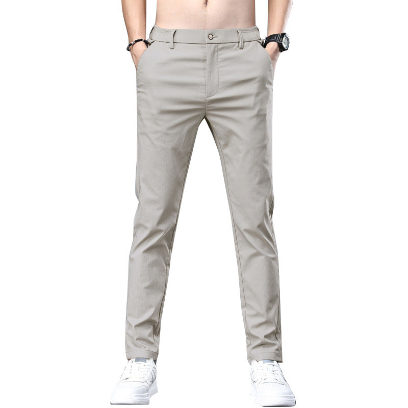 Bequeme Herren Chino Hosen Stretchbaumwolle Elegant