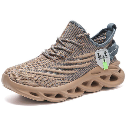 Damen Sneaker Atmungsaktiv Elastisch Mit Stoßdämpfung