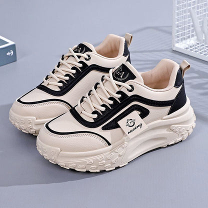 Damen Sneaker Sportlich Chunky Bequem Laufschuhe Damen