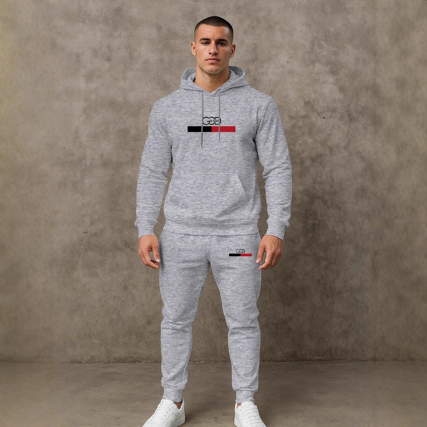 Herren Sportanzug Modern Athletisch Qualität - BerlinGlamour