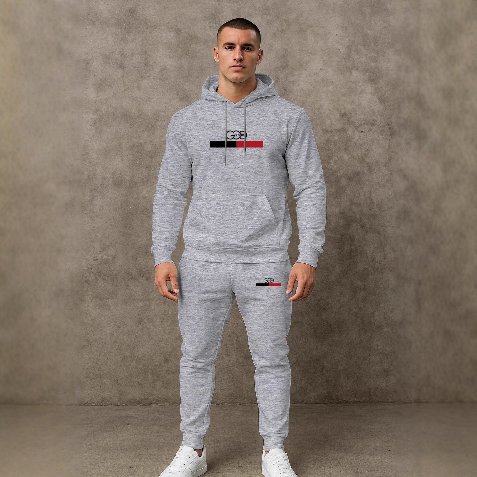 Herren Sportanzug Modern Athletisch Qualität - BerlinGlamour