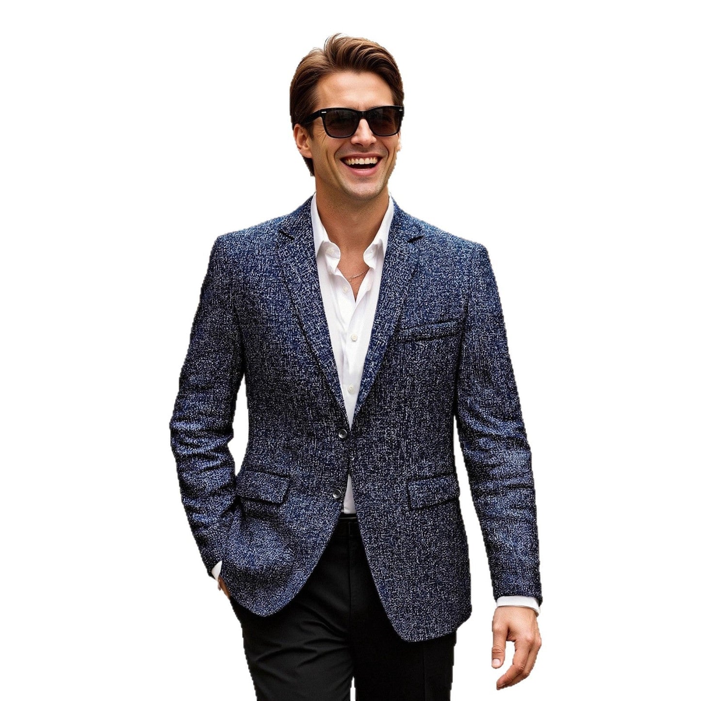 Herren Blazer Elegant Modern Slim Fit Qualität