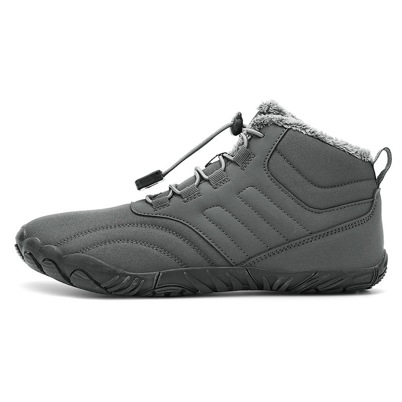 Damen Winter Sneaker Isoliert Rutschfest Schnell Schnürsystem
