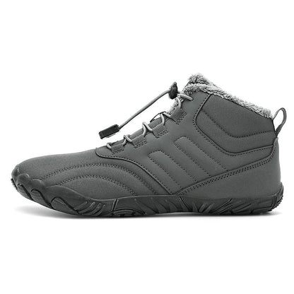 Damen Winter Sneaker Isoliert Rutschfest Schnell Schnürsystem