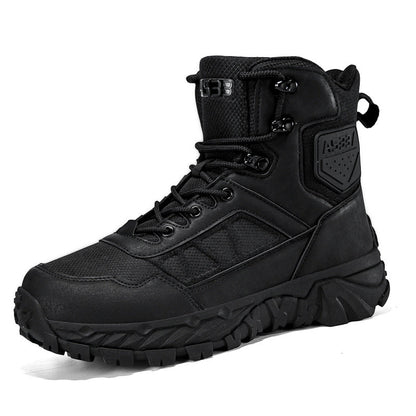 Herren Outdoor-Stiefel Rutschfest Knöchelschutz Wanderschuhe