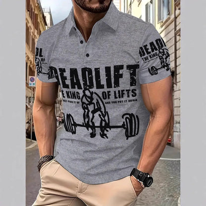 Herren Poloshirt Sportlich Mit Motivdruck Berlin Style - BerlinGlamour