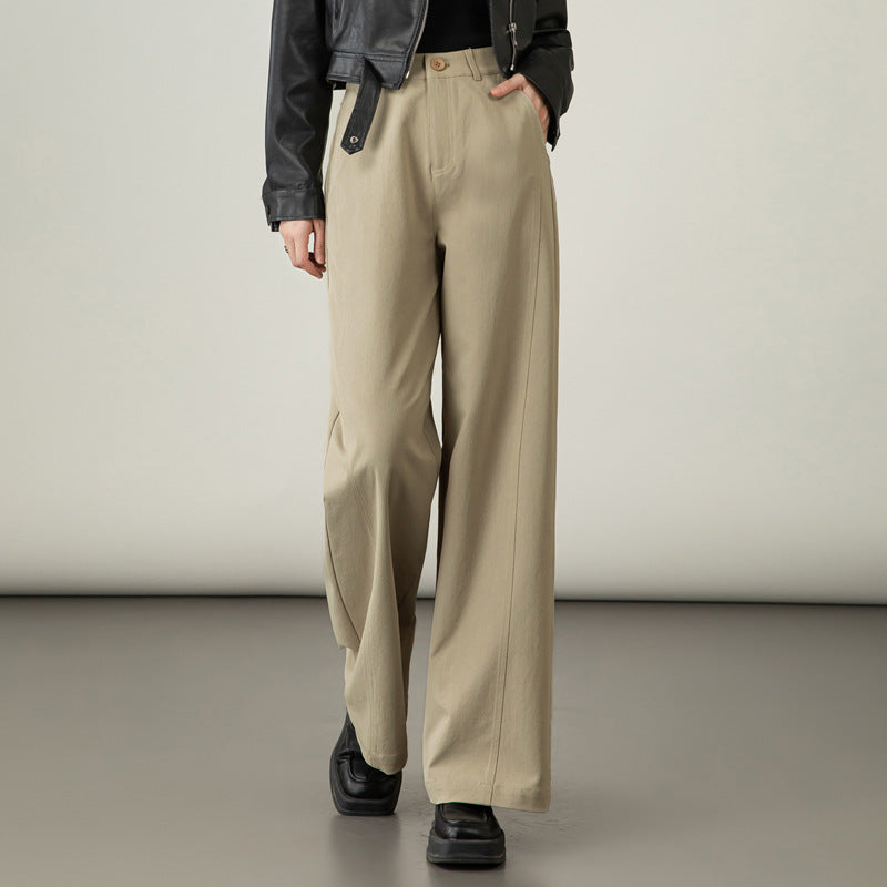Damenhose Elegant Weite Bequem Stoffhose