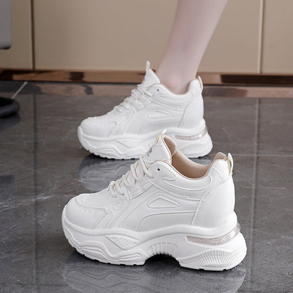 Damen Sneaker Sportlich atmungsaktiv Laufsohle