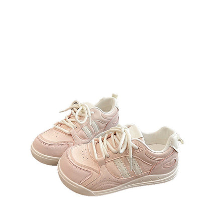 Damen Sneaker Bequem Kunstleder Weich