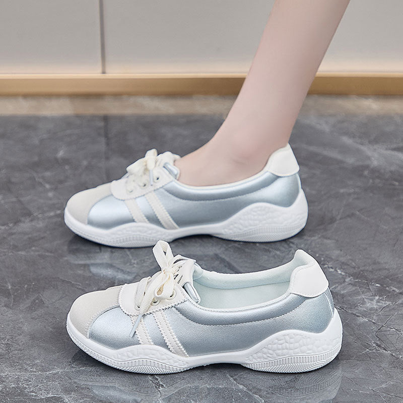 Damen Sneaker Sportlich atmungsaktiv Laufsohle rutschfest