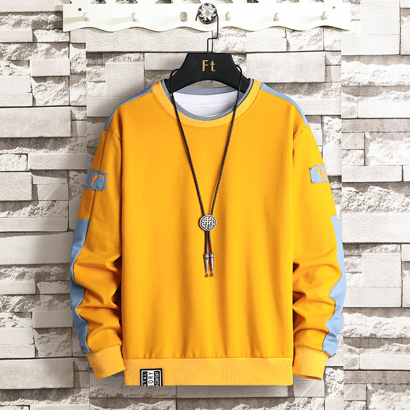 Herren Sweatshirt Sportlich Modern Grau