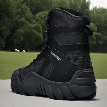 Stabile Herren Wanderstiefel Knöchelschutz Waterproof