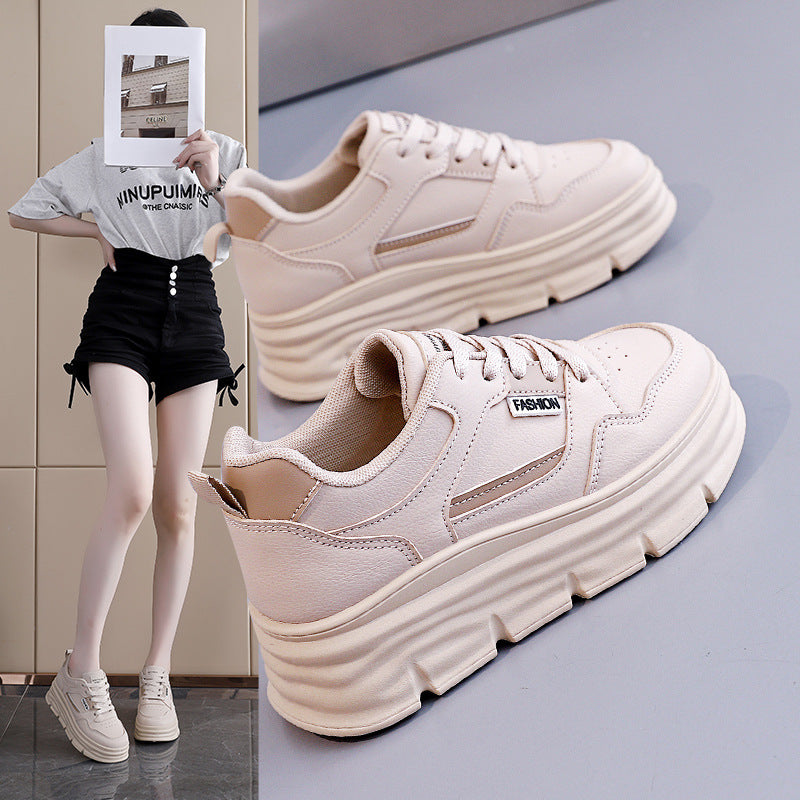 Damen Sneaker Elegante Chunky Laufsohlen Weich - BerlinGlamour
