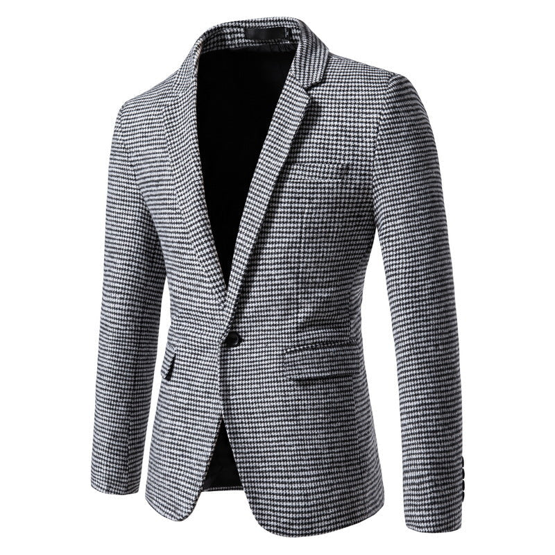 Herren Anzugjacke Klassisch Elegante Slim Fit - BerlinGlamour