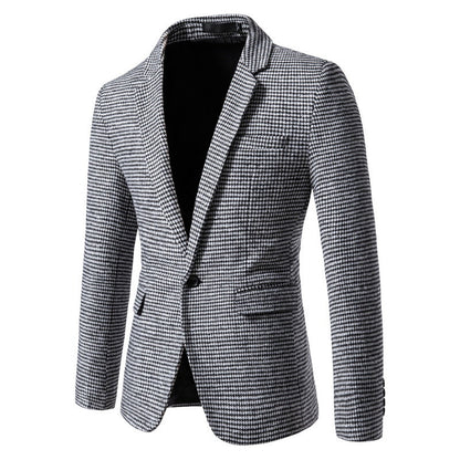 Herren Anzugjacke Klassisch Elegante Slim Fit - BerlinGlamour