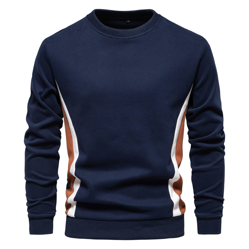 Herren Sweatshirt Moderne Farbblockoptik Casual