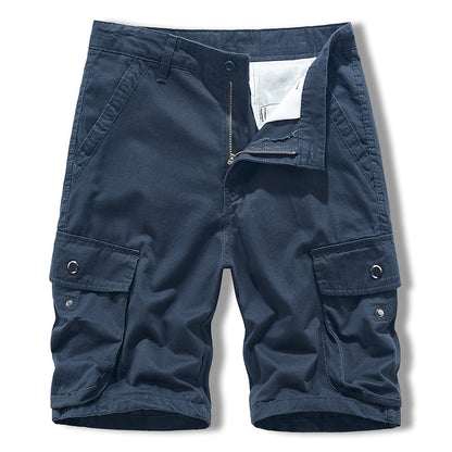 Herren Cargoshorts Bequem Vielfach Taschen Modern