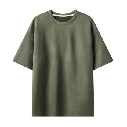 Herren Oversized T-Shirt Weich Bequem Groß