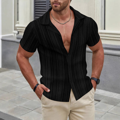 Herren Kurzarmhemd Premium Qualität Berlin Style