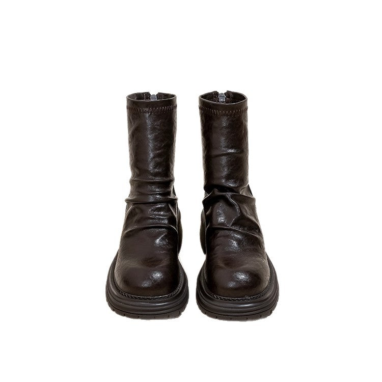 Damen Stiefel Rutschfest Weich Modisch Winter