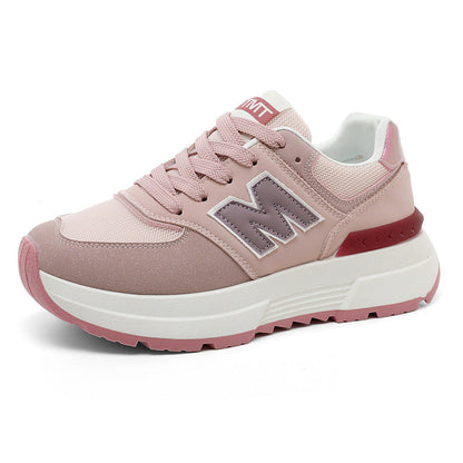 Damen Sneaker Bequem Laufsohle Dick Mode - BerlinGlamour