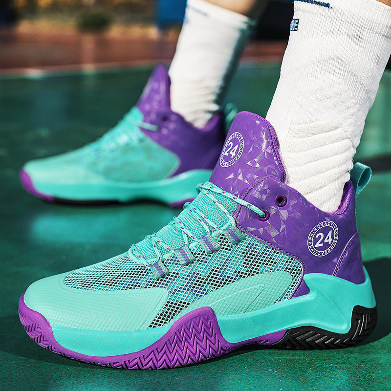 Damen Basketballschuhe Atmungsaktiv Dämpfend Sportlich