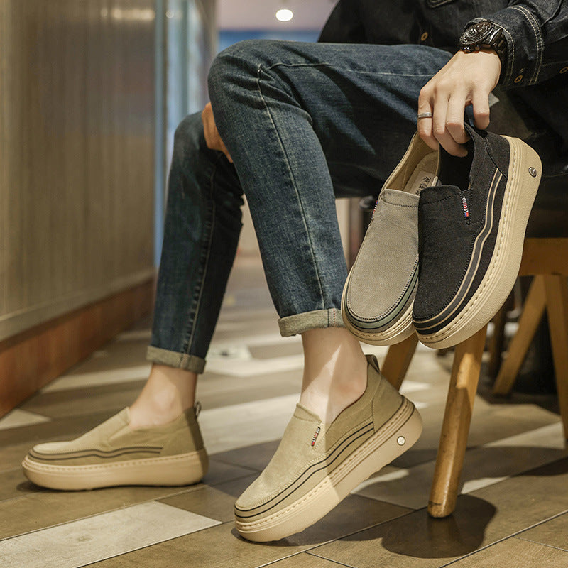 Damen Slip-On Schuhe Bequem Elastisch Komfortschuhe