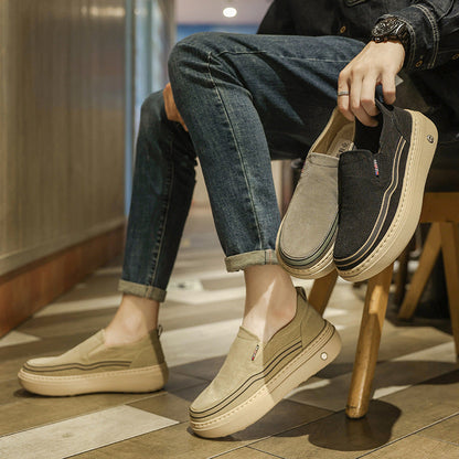 Damen Slip-On Schuhe Bequem Elastisch Komfortschuhe