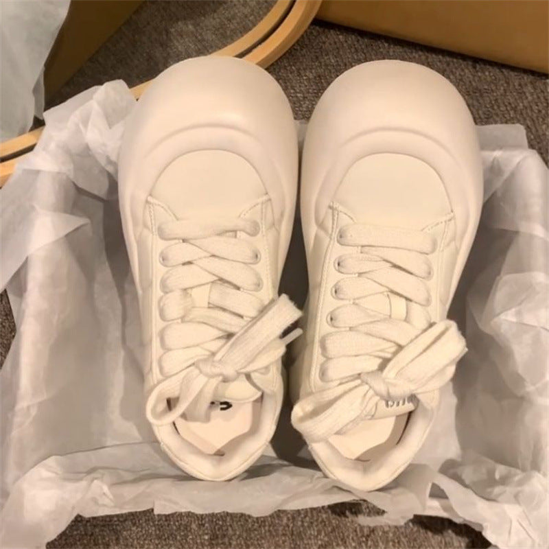 Damen Sneaker Plattform High Heel Sneaks