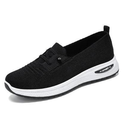 Damen Sneaker Bequem atmungsaktiv Slip-On Schuhe Mode