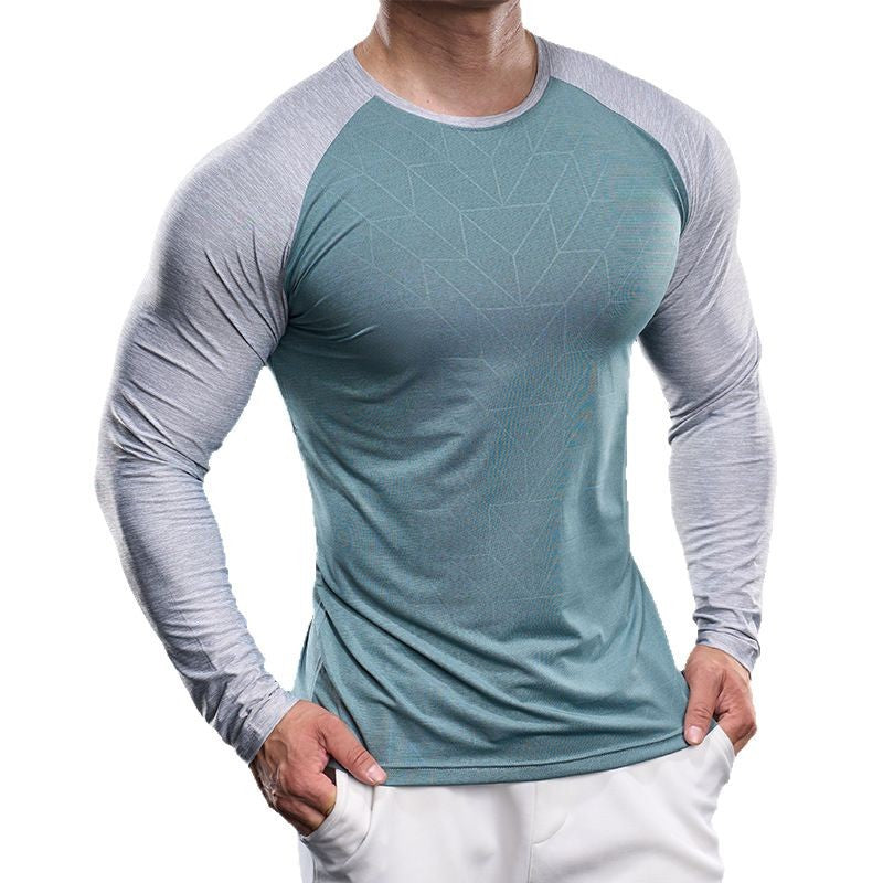 Herren Funktionsshirt Langarm Sportlich DryFit